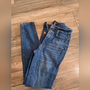Refuge Dark Blue Skinny Jeans